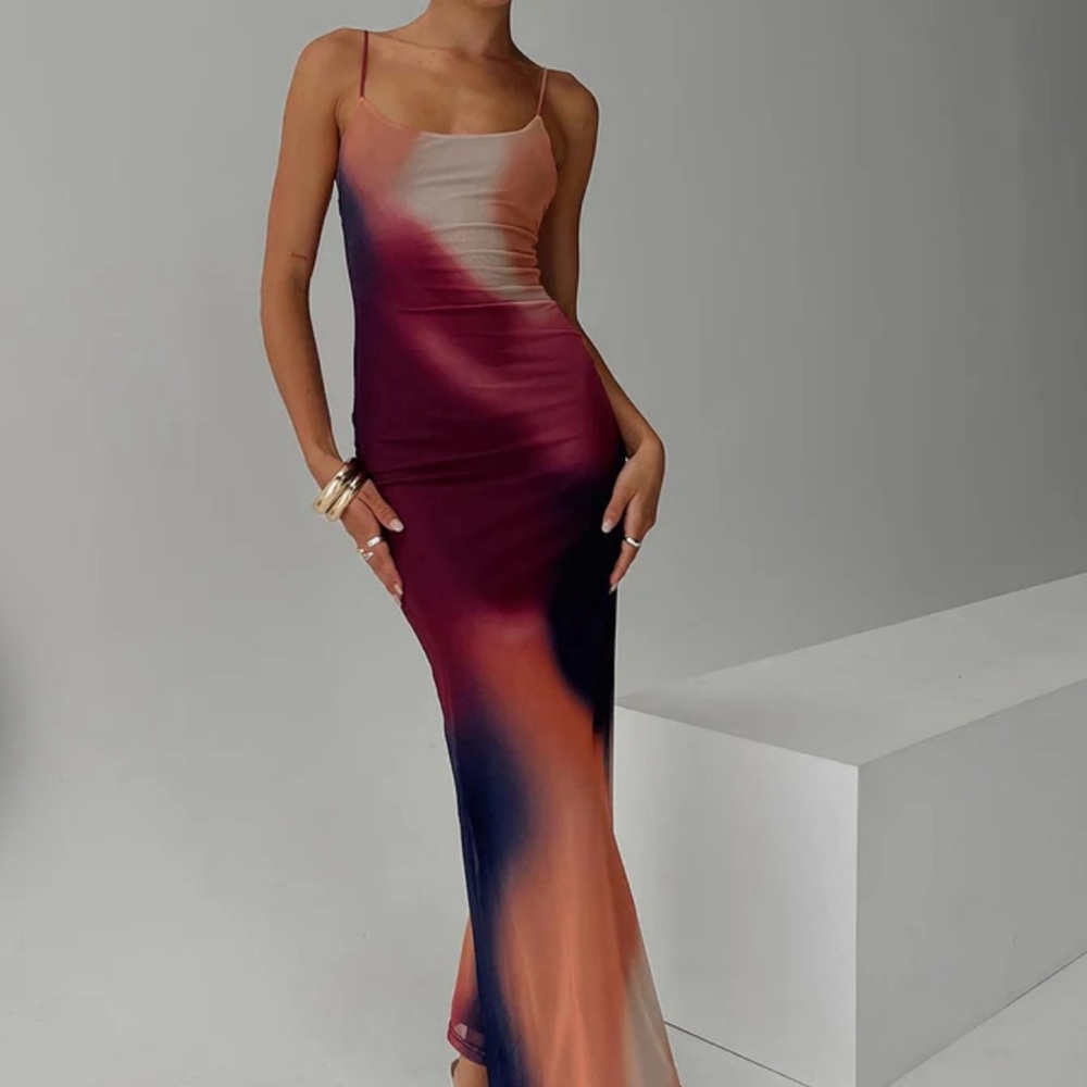 Princess Polly Bodycon Maxi Dress Spaghetti Strap